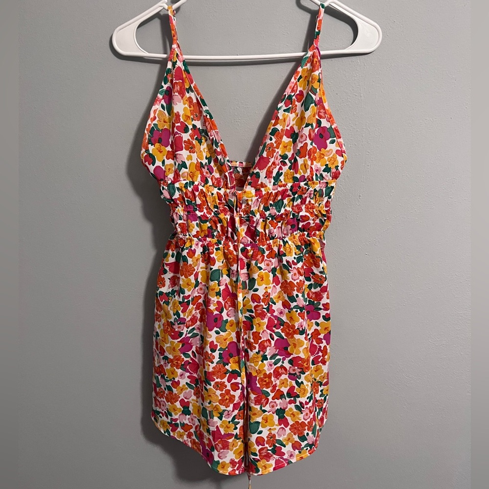Bright Floral SHEIN Romper
